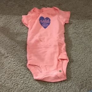 Wild about daddy onesie